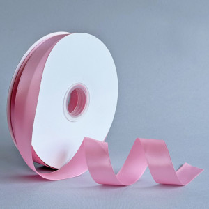 Лента атлас Ding Xin 2.5 см - #0150 (1036) Pink. Photo 2